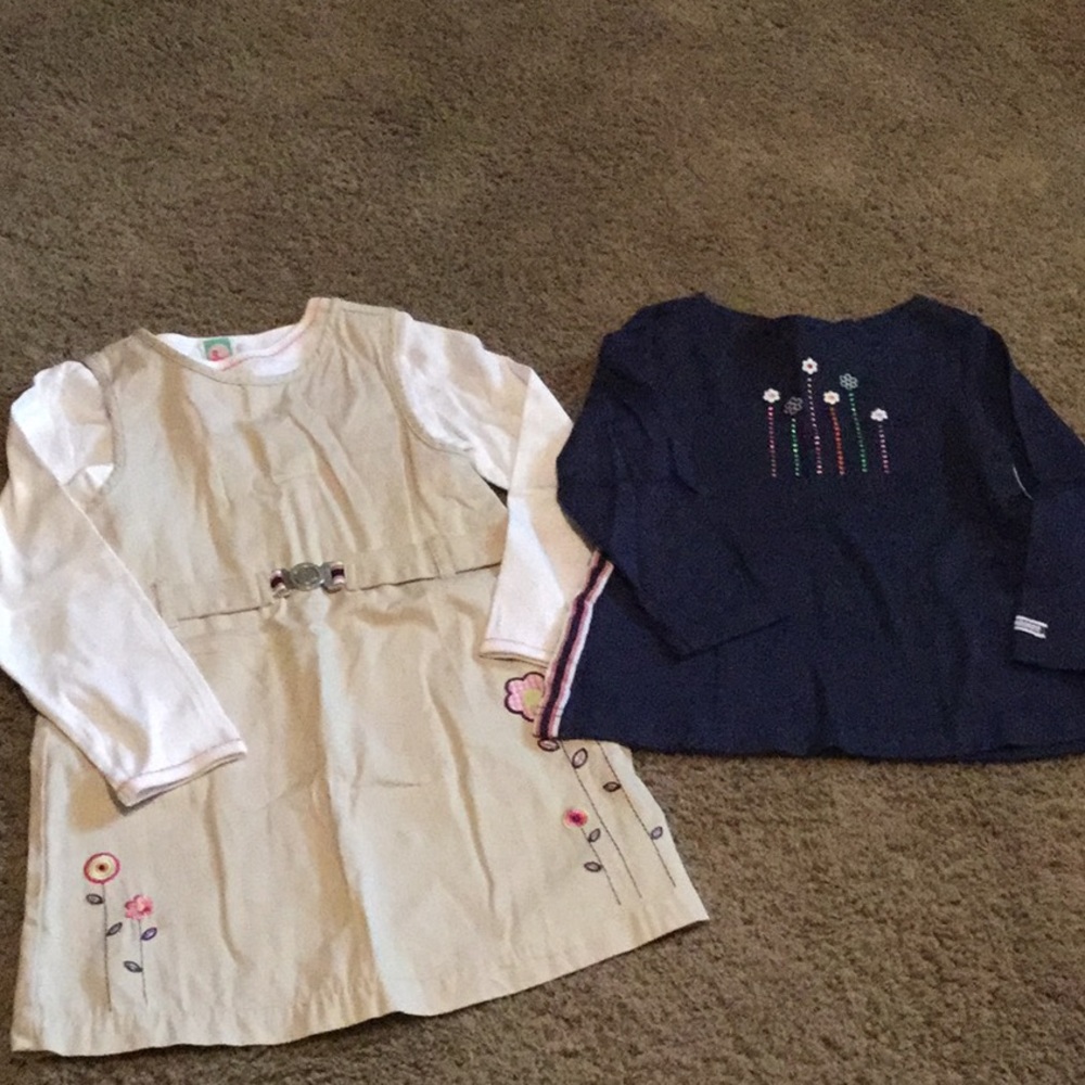 3 pc Vintage Gymboree “Flower Power” line sz 4/5